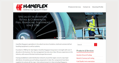 Desktop Screenshot of haneflex.com